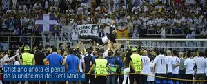 Cristiano anota el penal de la undécima del Real Madrid