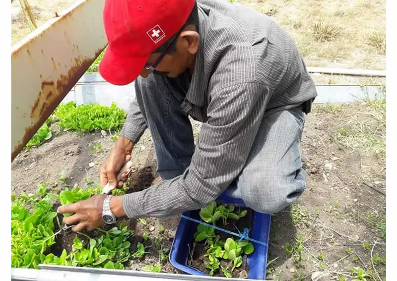 MEFCCA instala Patios Saludables en Boaco