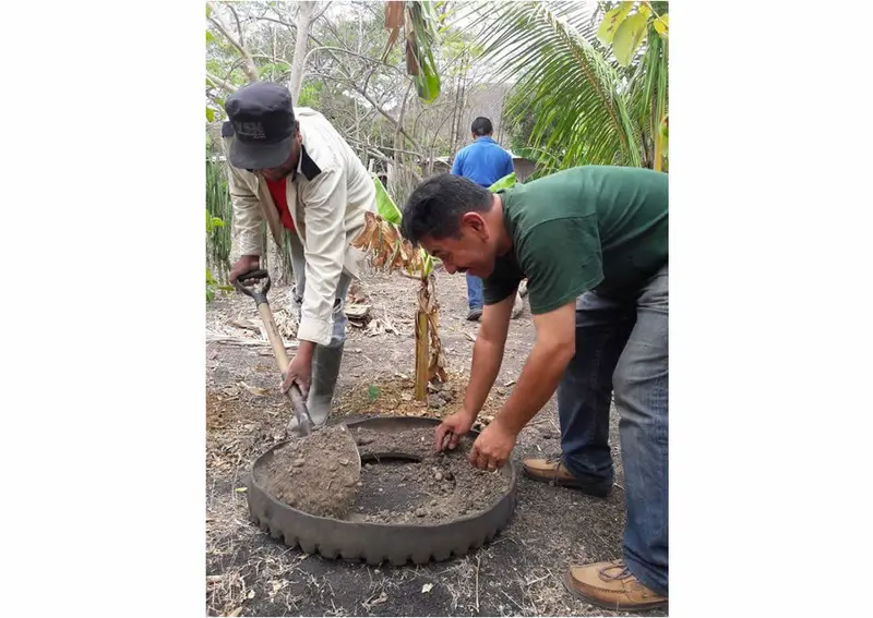 MEFCCA instala Patios Saludables en Boaco