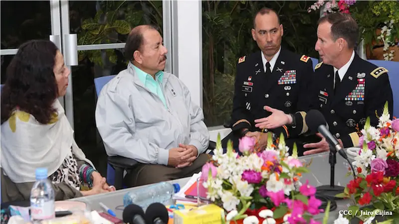 Presidente Daniel se reúne con Subcomandante Militar del Comando Sur de Estados, Teniente General Joseph P. Disalvo