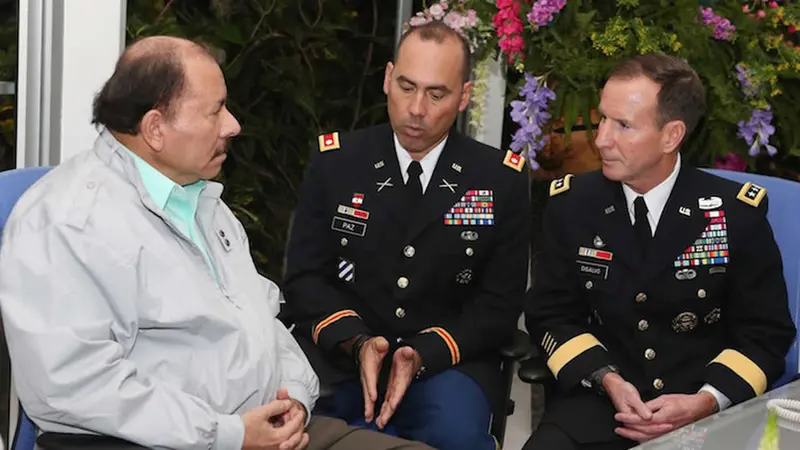 Presidente Daniel se reúne con Subcomandante Militar del Comando Sur de Estados, Teniente General Joseph P. Disalvo