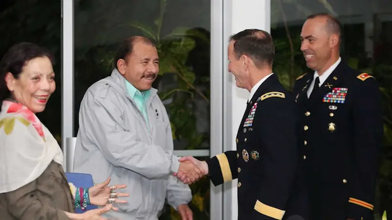 Presidente Daniel se reúne con Subcomandante Militar del Comando Sur de Estados, Teniente General Joseph P. Disalvo