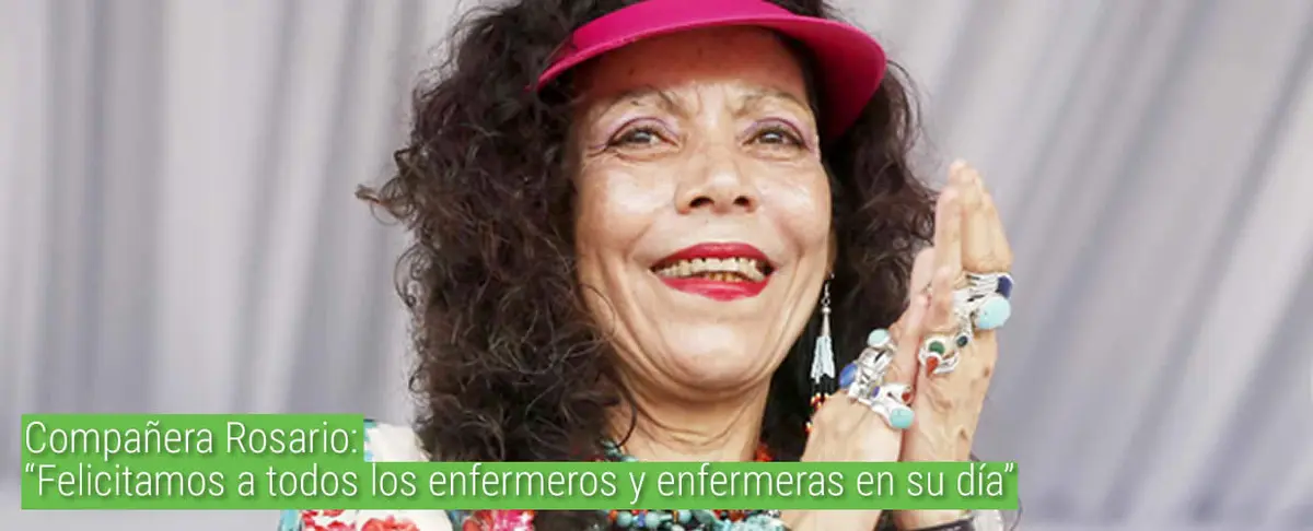 Compañera Rosario: “Felicitamos a todos los enfermeros y enfermeras en su día”
