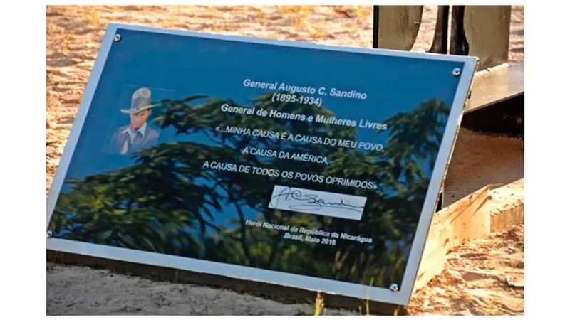 Erigen en Brasil monumento al General Sandino