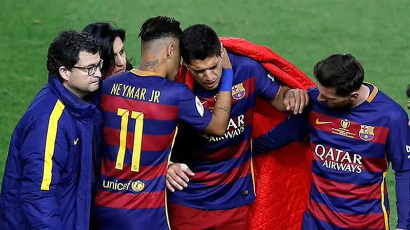 Luis Suárez: Barcelona confirmó la magnitud de su lesión