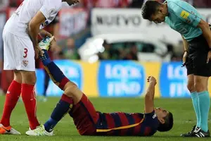 Luis Suárez: Barcelona confirmó la magnitud de su lesión