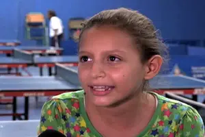 Pequeñas y dignas representantes de Nicaragua en el Tenis de Mesa