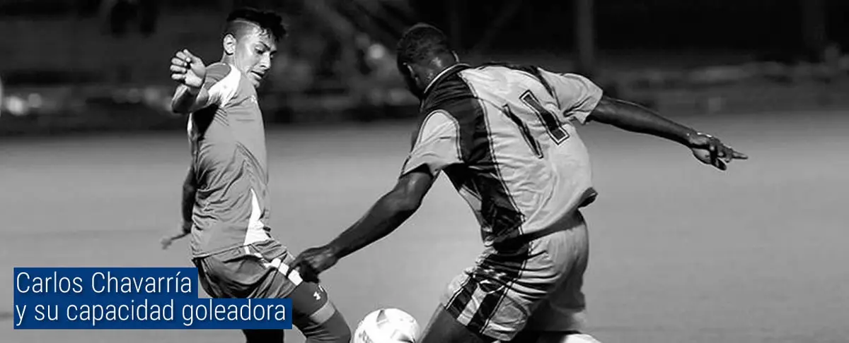 Carlos Chavarría y su capacidad goleadora