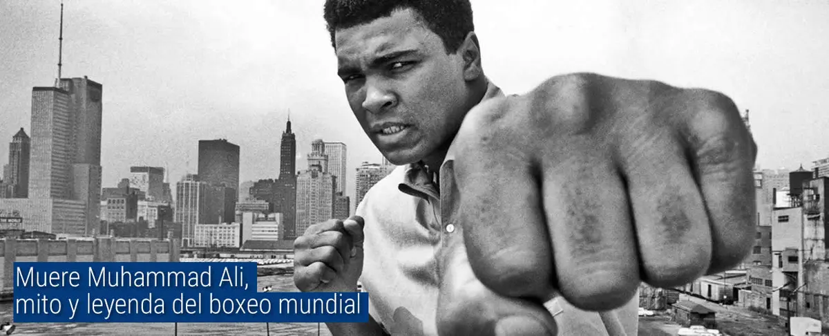 Muere Muhammad Ali, mito y leyenda del boxeo mundial