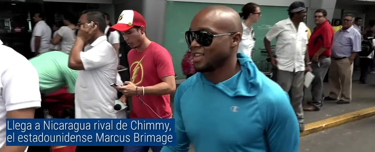 Llega a Nicaragua rival de Chimy, el estadounidense Marcus Brimage.
