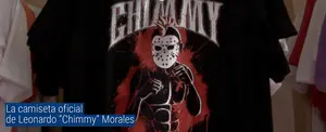 La camiseta oficial de Leonardo “Chimmy” Morales