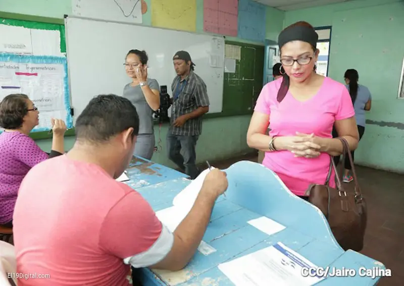 Familias nicaragüenses participan masivamente en Verificación Ciudadana