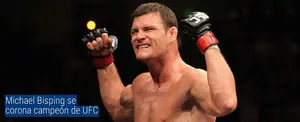 Michael Bisping se corona campeón de UFC