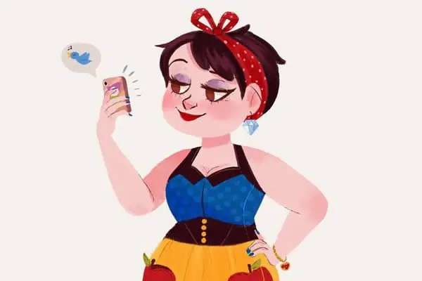 Mira a las Princesas Disney convertidas en todas unas Millennials