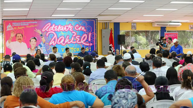 “Respaldo al Presidente Daniel y compañera Rosario es porque siempre están al lado del pueblo”