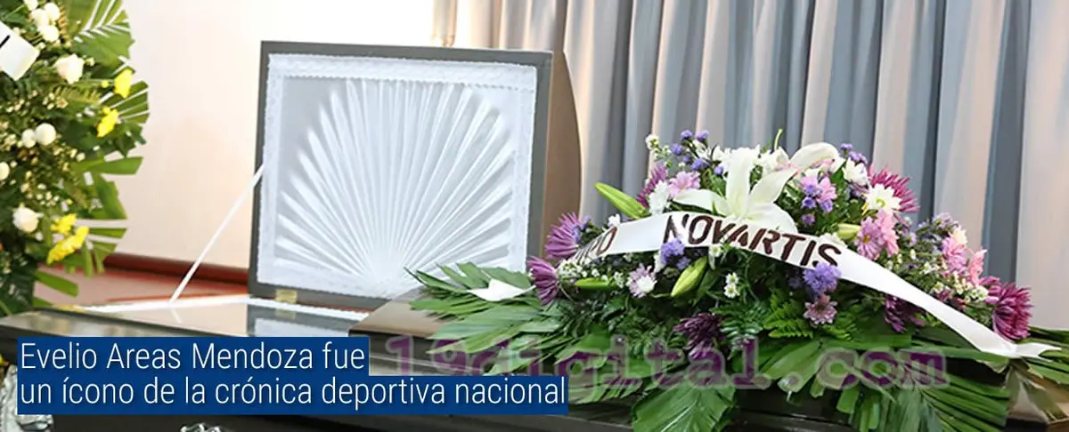 Evelio Areas Mendoza fue un ícono de la crónica deportiva nacional