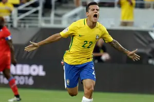 Brasil le dio un tremendo baile a Haití con hat-trick de Coutinho