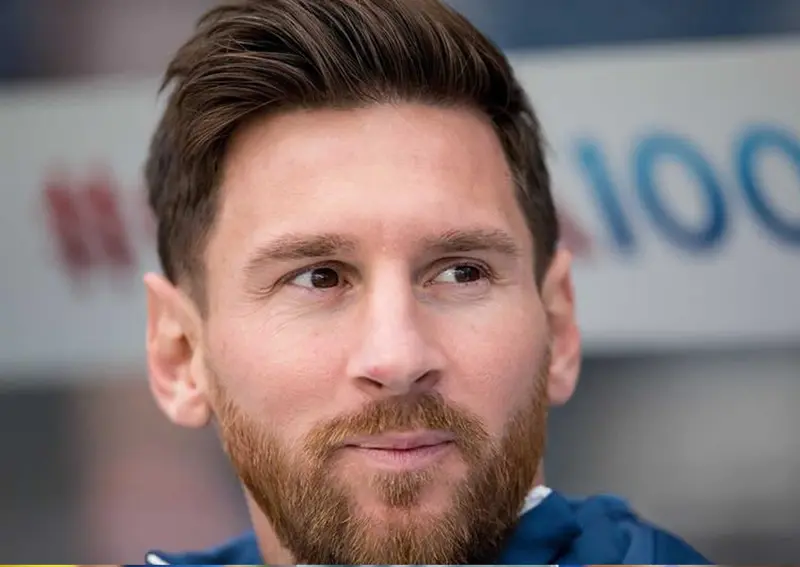 Messi, su barba y la selección Argentina