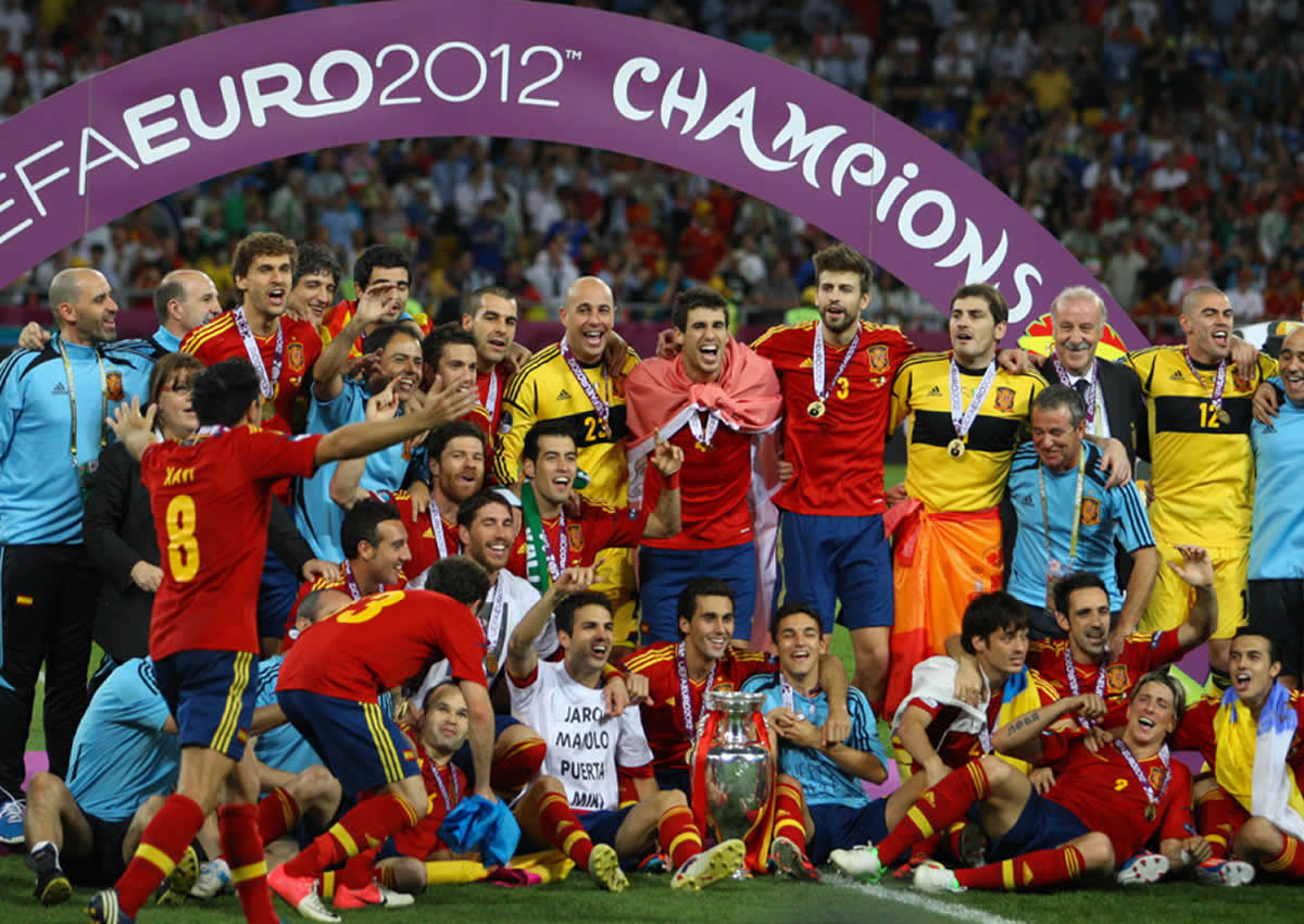 España en busca de su tercera Eurocopa consecutiva.