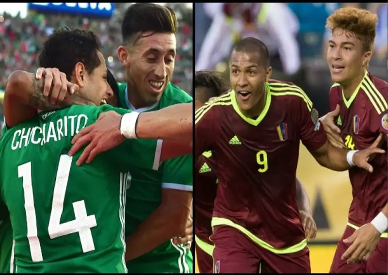 México vs Venezuela: choque de líderes Grupo C
