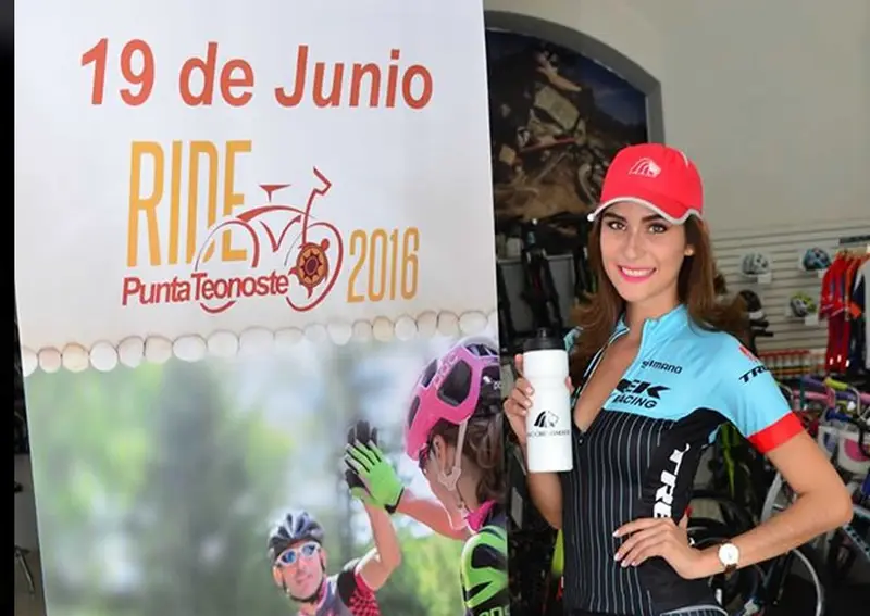 Ciclismo en Punta Teonoste el 19 de Junio