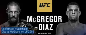Confirmada revancha de Diaz vs McGregor en UFC 202