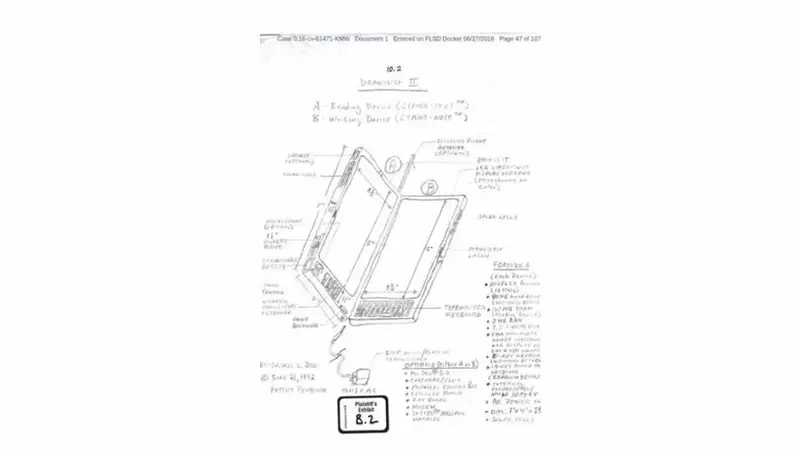 Hombre asegura que diseñó el iPhone en 1992