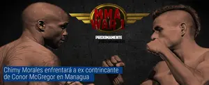 Chimy Morales enfrentará a ex contrincante de Conor McGregor en Managua