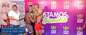 Pesaje Oficial MMA WAR 1