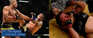 UFC 200 regresó 2 cinturones a Brasil