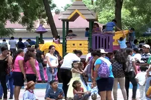 Familias celebraron el Día de la Alegría en nuevos y renovados espacios de recreación