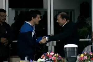 Presidente Daniel realiza abanderamiento de la delegación nacional para los Juegos Olímpicos