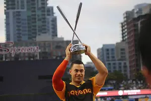 Giancarlo Stanton es el rey del Home Run Derby de la MLB