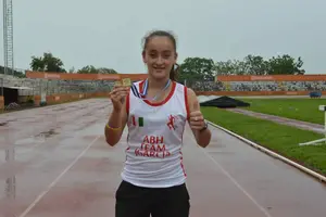 Jinotegana rompe récord nacional de Atletismo en Polonia