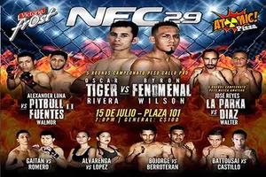 Presentan combates de NFC 29