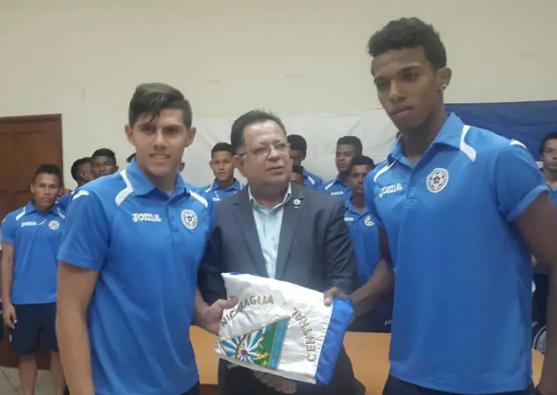 Abanderamiento de la Selección Nacional de Futbol Sub20 