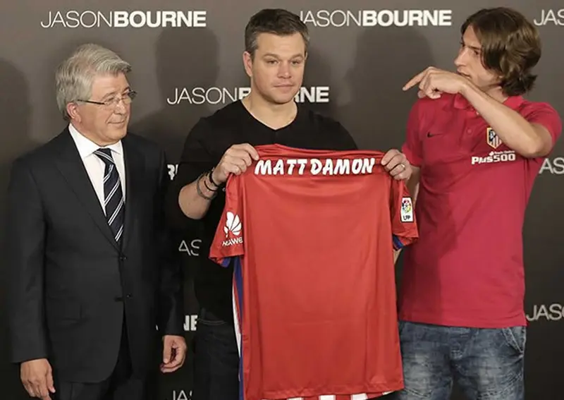 Jason Bourne es del Atlético de Madrid