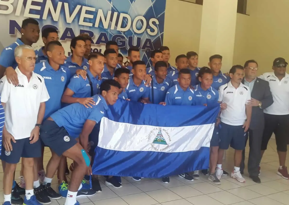 Abanderamiento de la Selección Nacional de Futbol Sub20