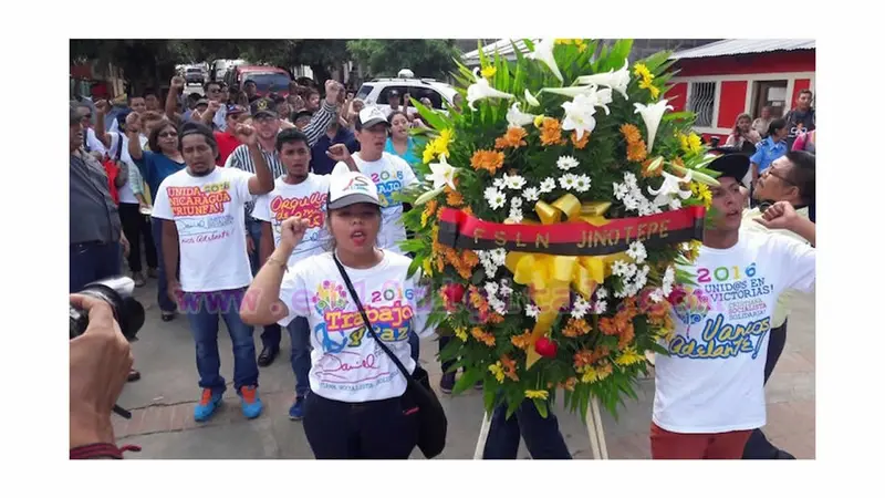 Pueblo de Jinotepe celebra 37 años de liberación