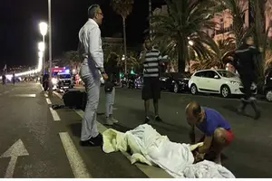 Las primeras imágenes del atentado en Niza