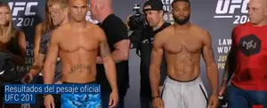 Resultados del pesaje oficial de UFC 201