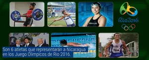 Son 6 atletas los que representarán a Nicaragua en los Juegos Olímpicos Río 2016