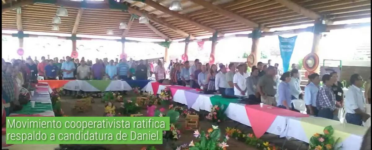 Movimiento Cooperativista ratifica respaldo al Comandante Daniel Ortega