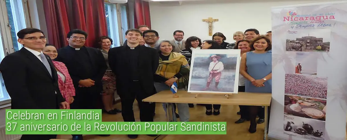 Conmemoran en Finlandia aniversario de la Revolución Popular Sandinista