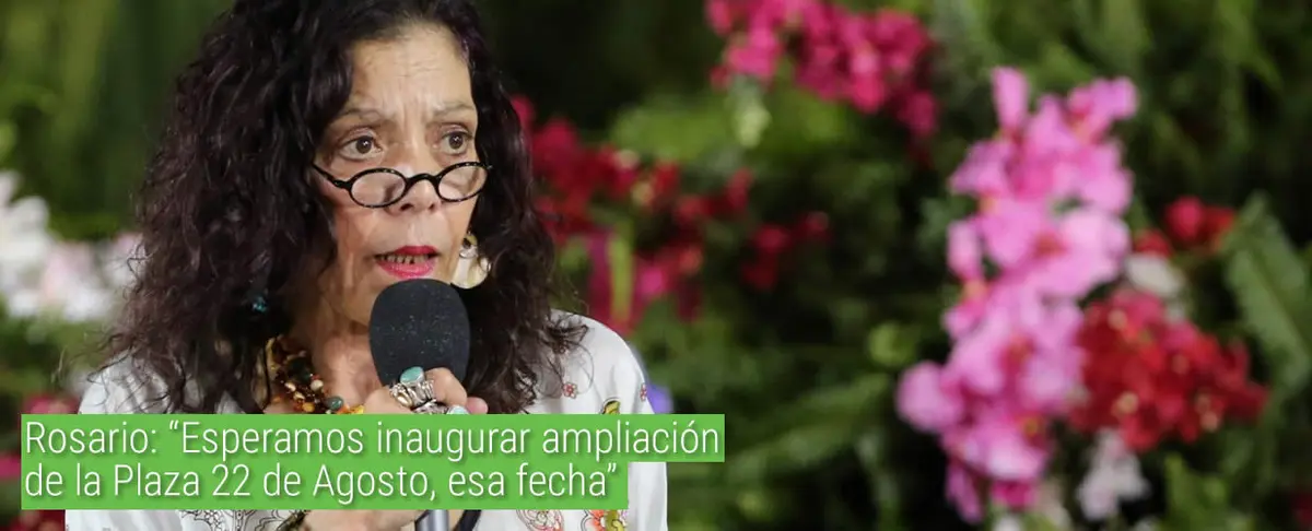 Rosario: "Esperamos inaugurar ampliación de la Plaza 22 de Agosto, esa fecha"