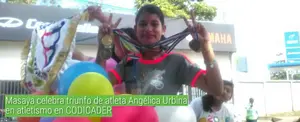 Masaya celebra el triunfo de la alteta Rosa Angélica Urbina Calero en CODICADER