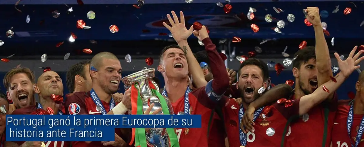 Portugal se corona campeón de Europa