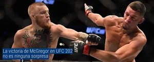 La victoria de McGregor en UFC 202 no es ninguna sorpresa