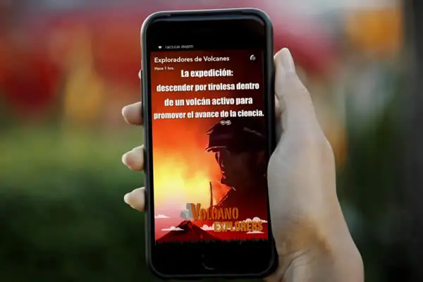 Snapchat realizó una Historia del Volcán Masaya
