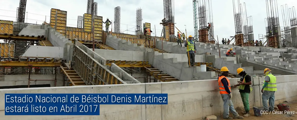 Estadio Nacional de Béisbol Denis Martínez estará listo en Abril 2017